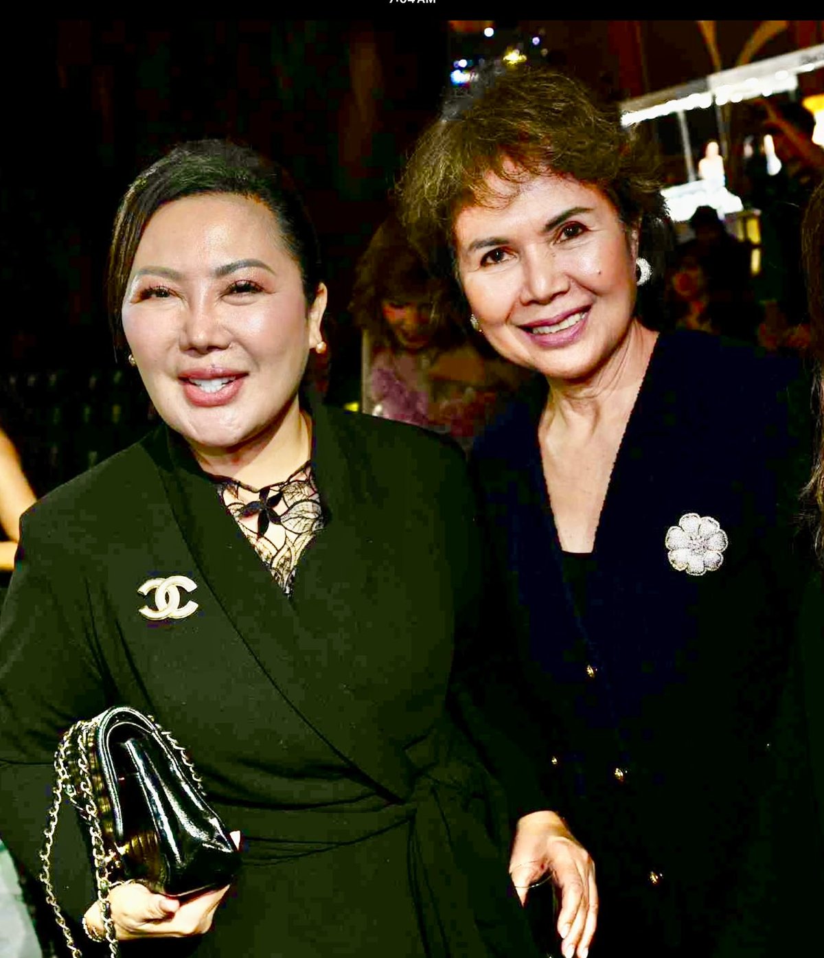 Cebu Governor Pam Baricuatro and Mariquita Yeung.