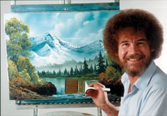 Bob Ross paintings to be auctioned to support struggling U.S. public television stations