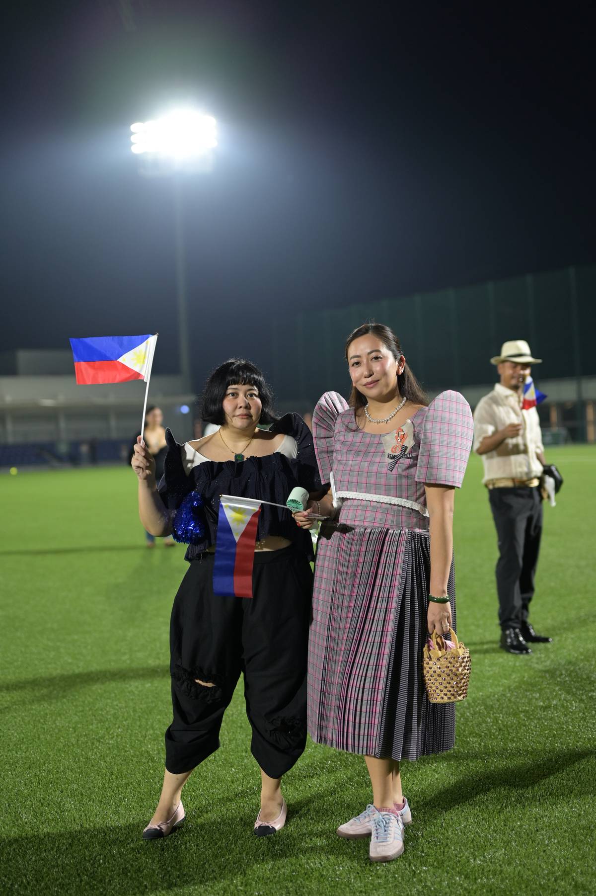 Bea Ledesma and Pie Alvarez