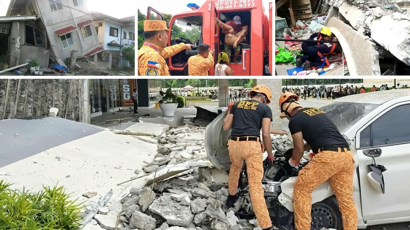 Twin tremors rock Davao