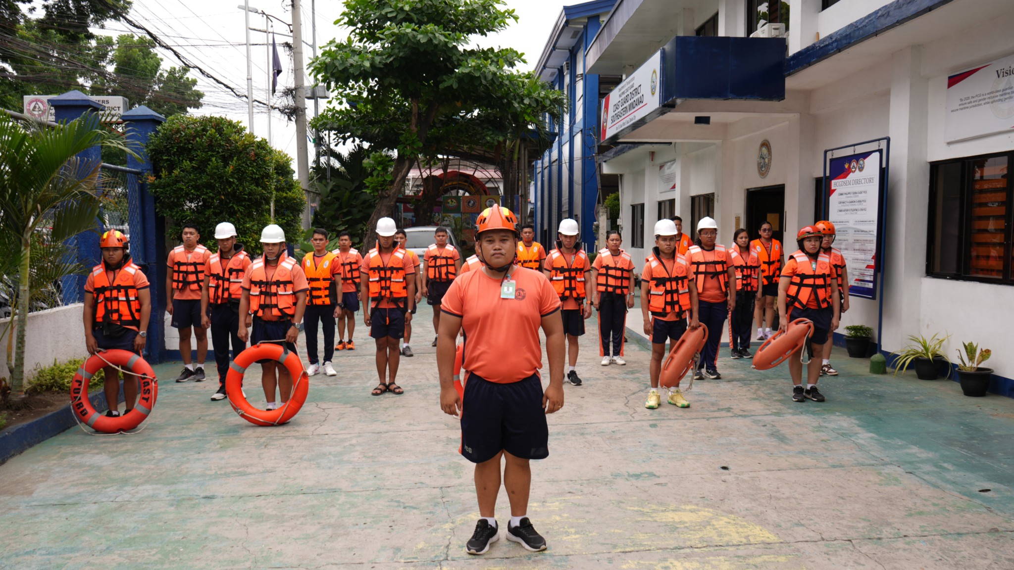 Coast Guard, Davao activate response team amid jolts