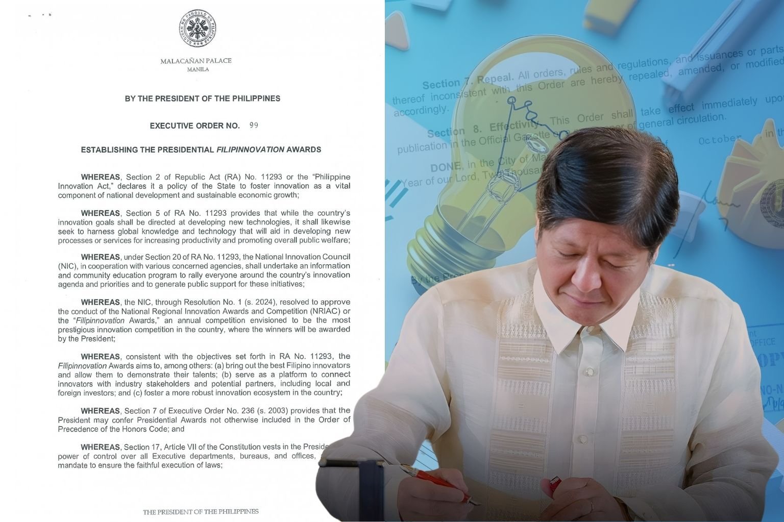 Marcos launches awards for Pinoy innovators