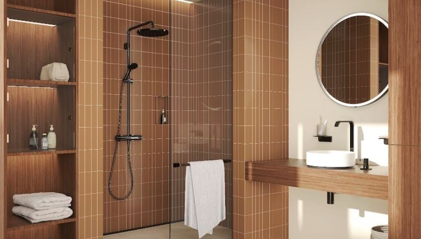 Known for its precision-crafted fittings across bathrooms, kitchens and spas, each piece is a study in form and function, merging advanced technology with sculptural elegance.