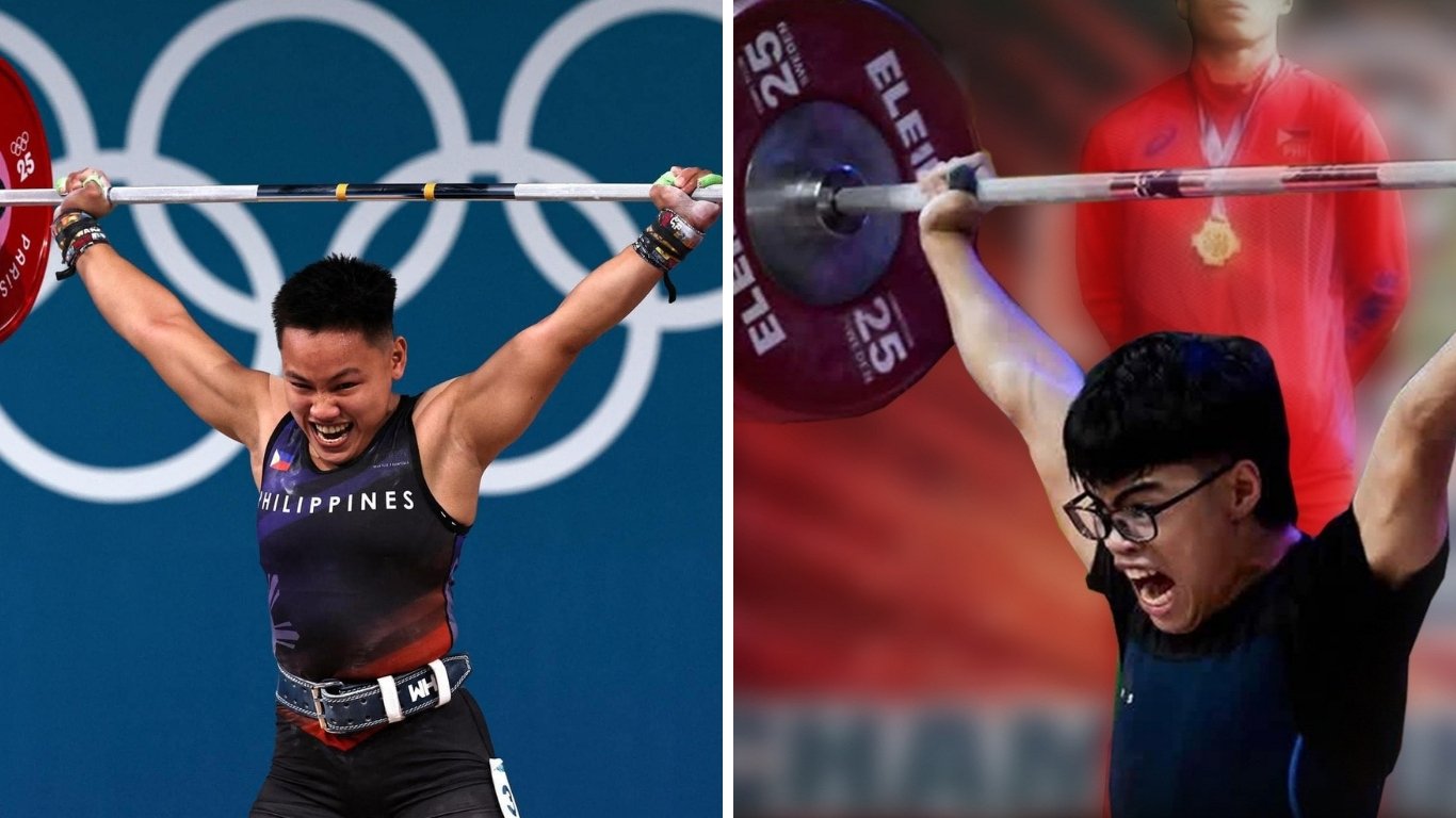 Lifters Ando, Delos Santos right on track