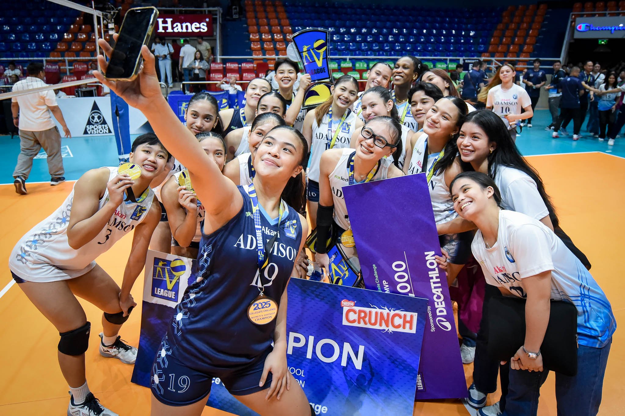 Lady Falcons rule V-League