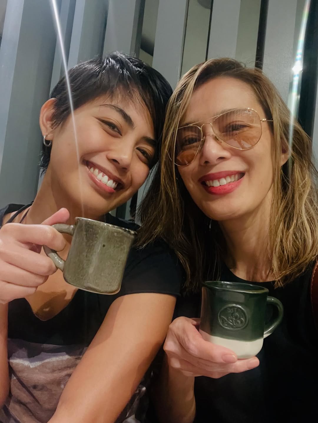 ANGEL Aquino and daughter Iana Bernardez.