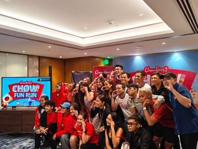 Chowking brings flavor and fun to the track for its 40th year