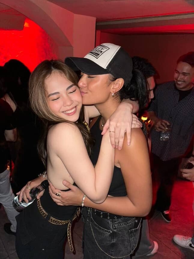 A sweet moment between Janella and Klea.
