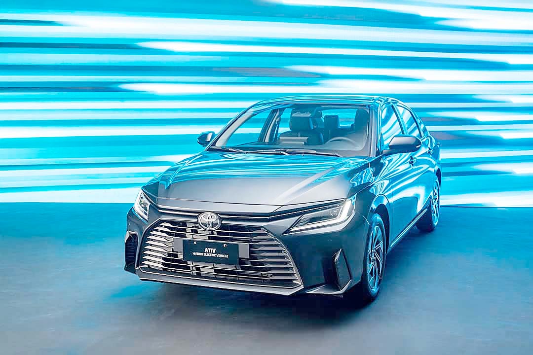 THE Ativ presents a wide front grille and confident styling cues for its segment.