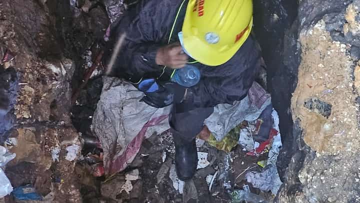 80 sacks of garbage were collected from the natural sinkhole at Piripin Bato at Pico, La Trinidad, Benguet. Said clogging of sinkhole was seen as one of the causes of the flooding of the town especially during the rainy season.