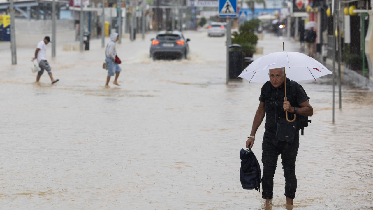 Fresh flooding disrupts air, road travel on Spain's Ibiza