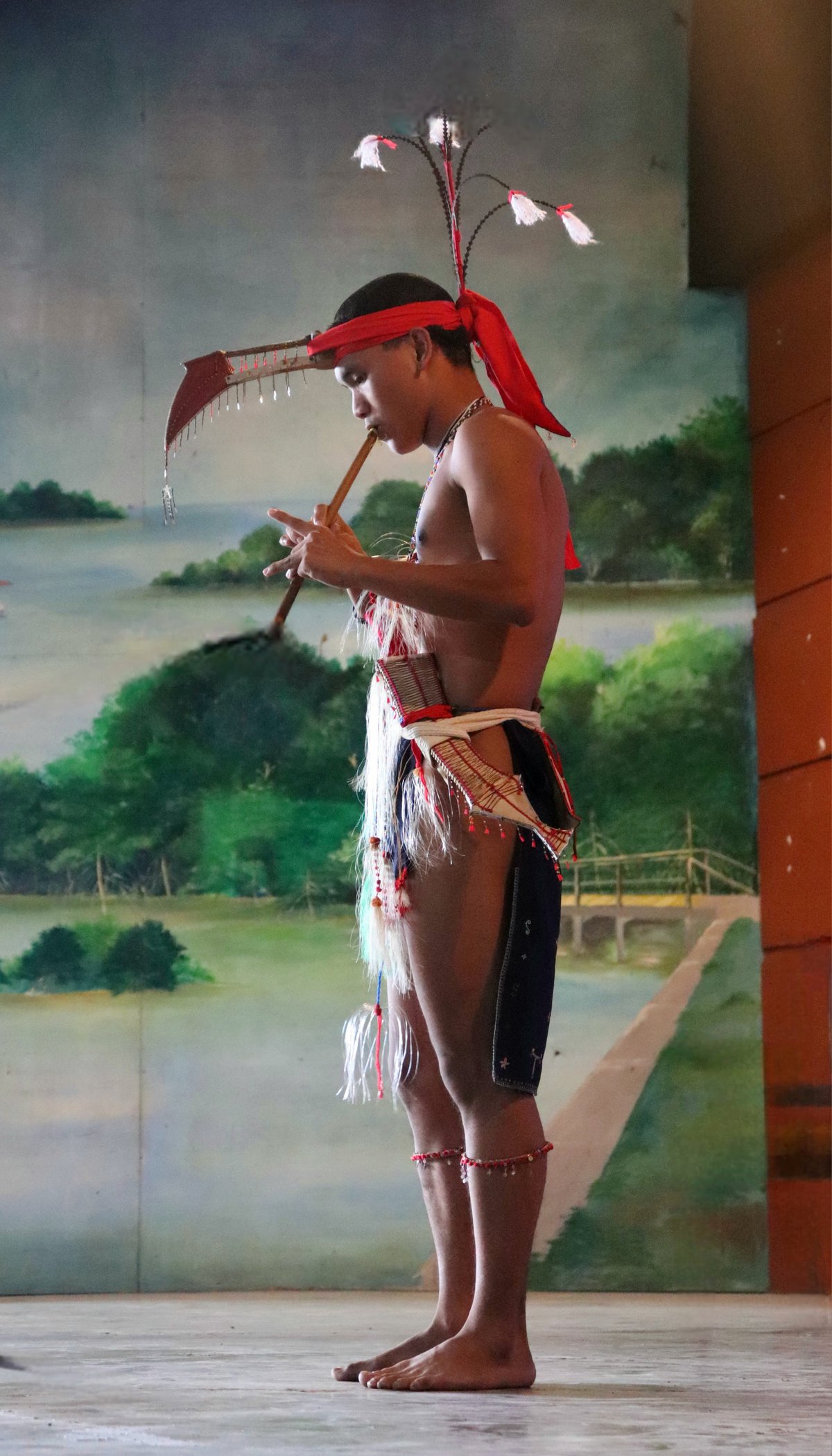 Tboli brass belt crafted by Tboli brass caster and Manlilikha ng Bayan Bundos Fara.