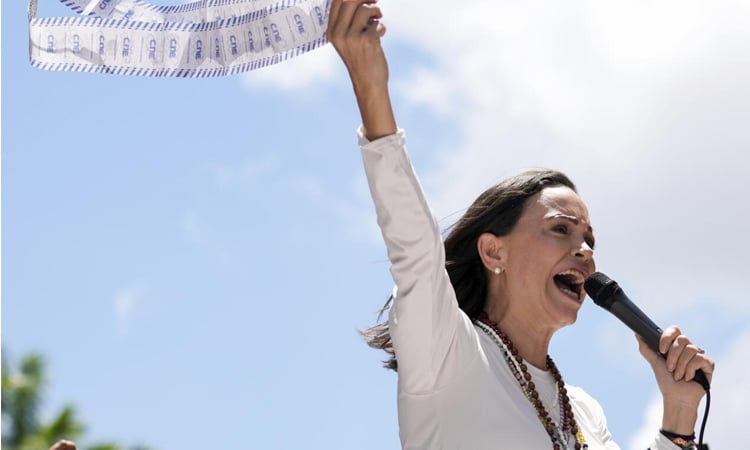 Venezuela’s Maduro calls Nobel winner Machado ‘demonic witch’