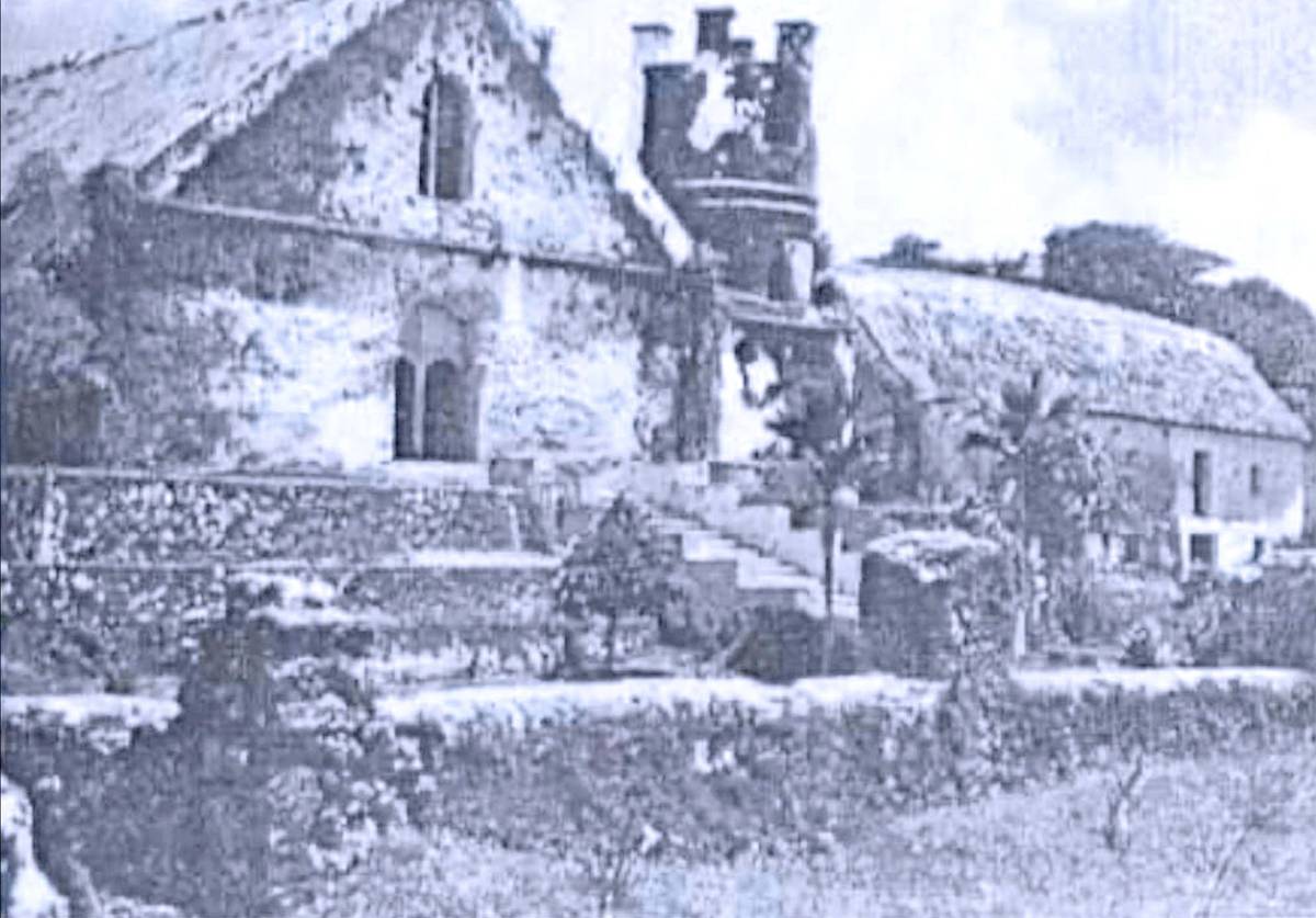 Itbayat Church before the changes in the 20th century.