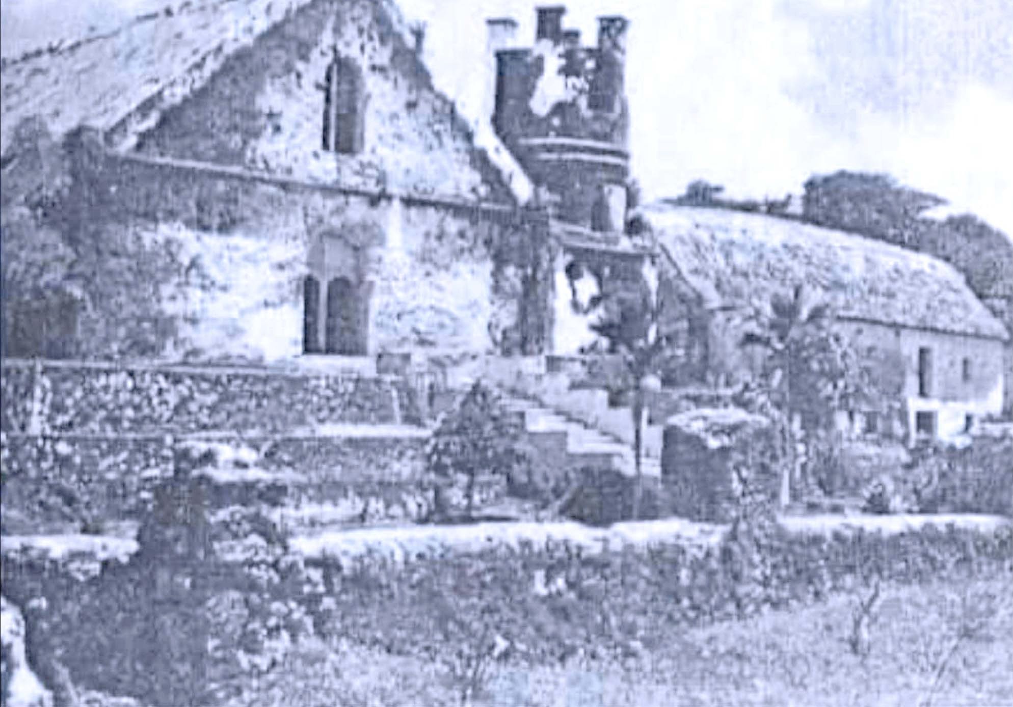Itbayat Church before the changes in the 20th century.