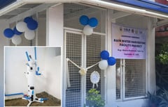 Iloilo barangays launch rainwater systems for water security
