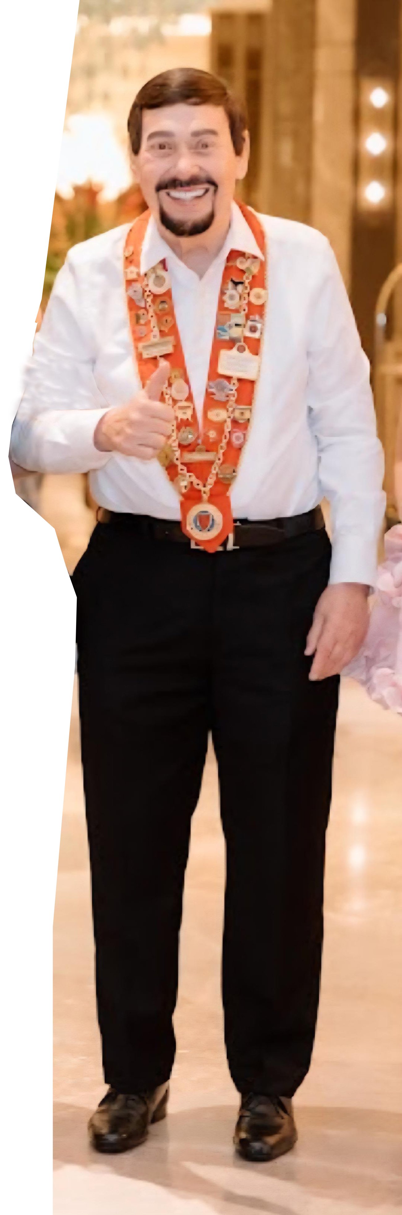 Michel Lhuillier, Bailli Delegue Nacional of the Chaine des Rotisseurs.