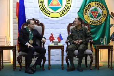 Philippine Army reaffirms strong defense ties with Türkiye