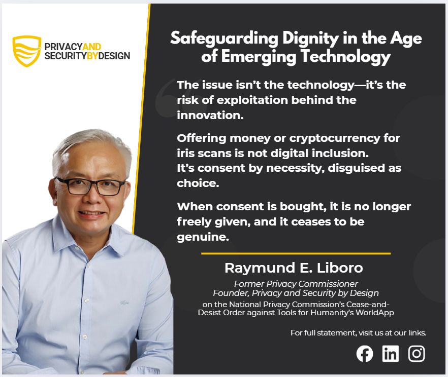 NPC: Iris scan-for-crypto scheme risks ‘consent by necessity, not choice’