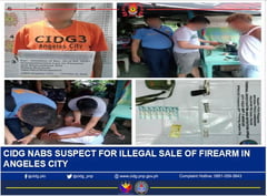 CIDG arrests gunrunner in Angeles City