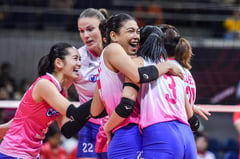 Valdez, Schwan power Creamline past Petro Gazz 