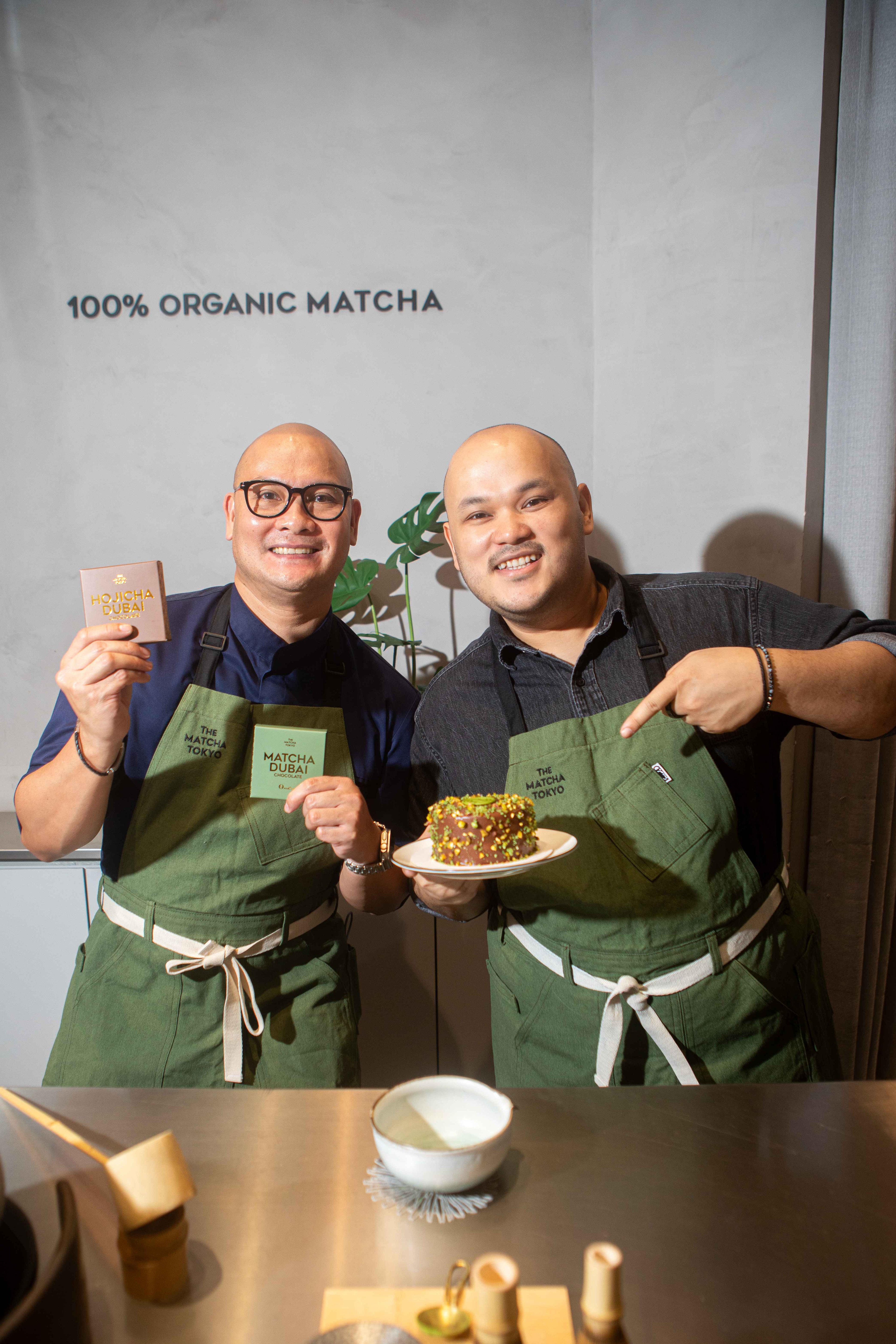 Chef Nouel Catis and chef Sonny Mariano of The Matcha Tokyo.