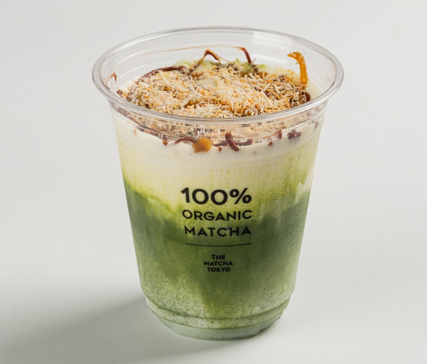 Iced Matcha Dubai Chocolate Latte.