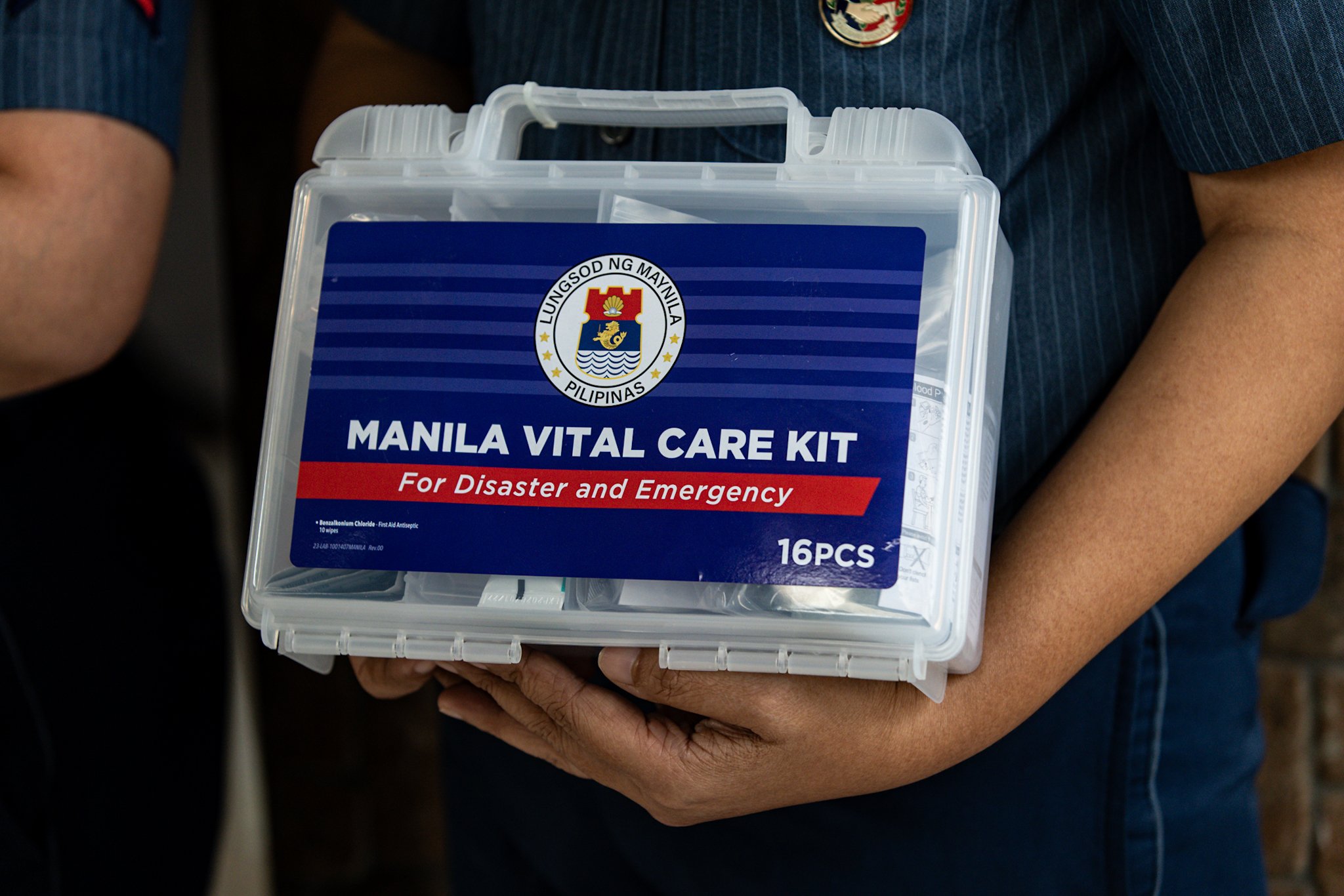 MPD receives vital care kit