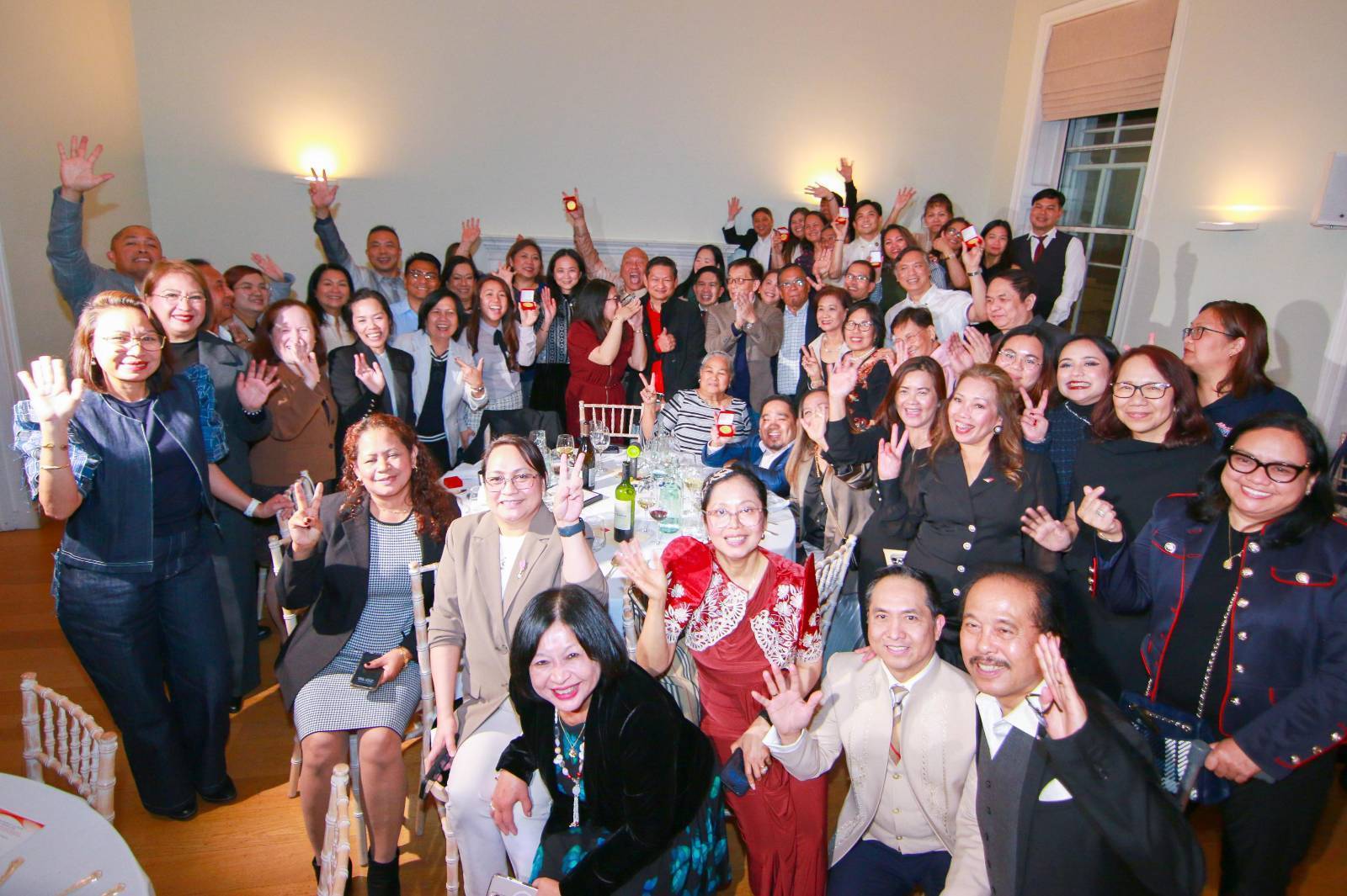 Liza honors nurses overseas