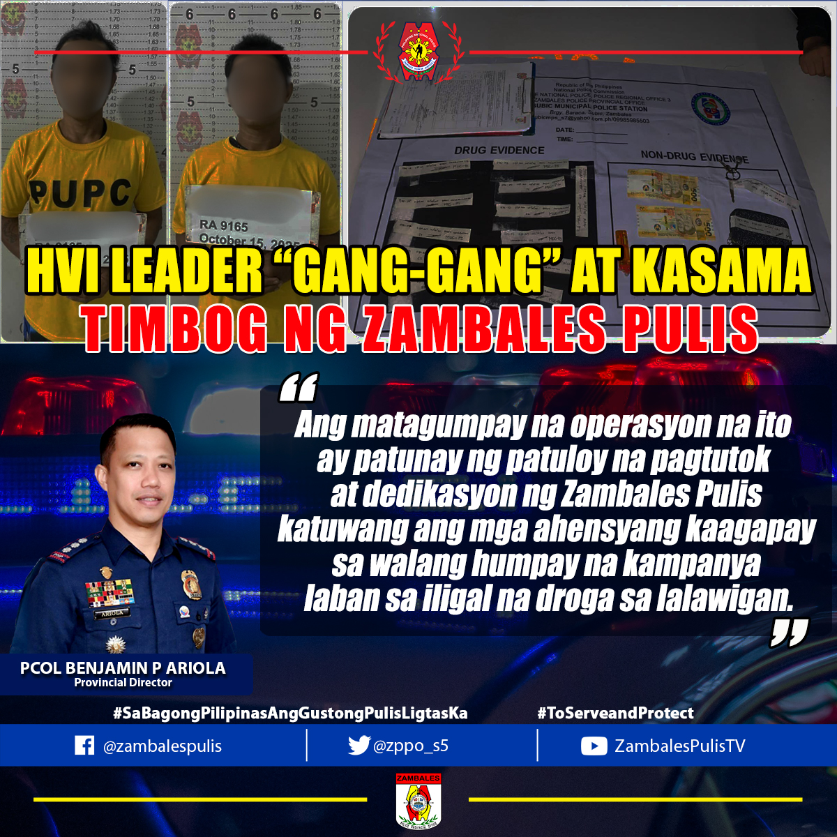 Criminal group leader nabbed in Subic drug bust