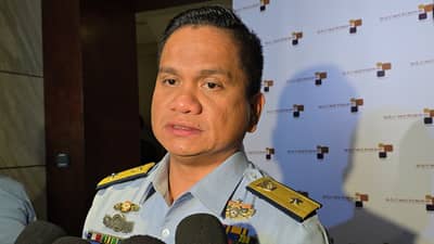 PCG spokesperson for the West Philippine Sea, Commodore Jay Tarriela