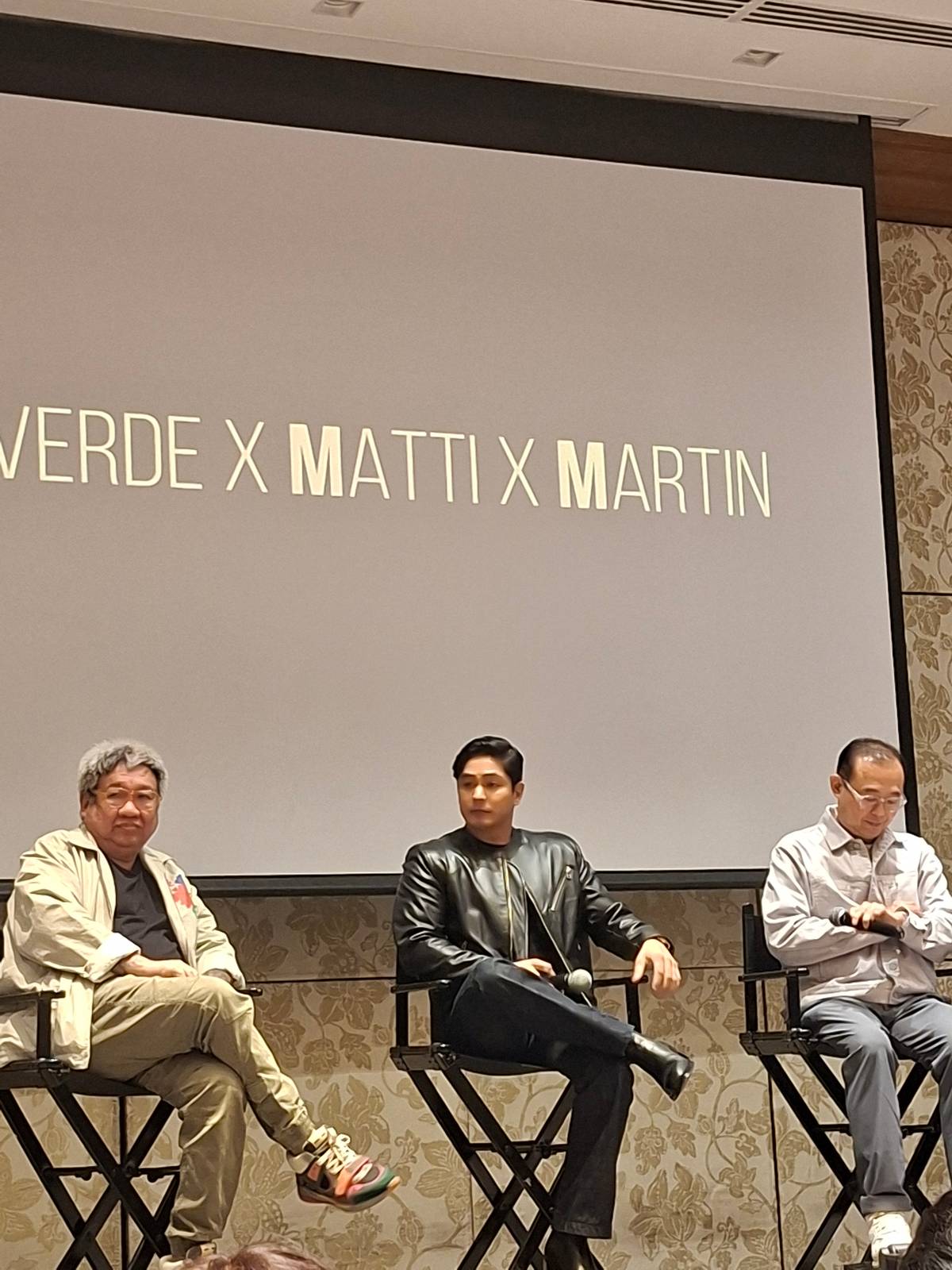 Director Erik Matti, Coco Martin and producer Dondon Monteverde.