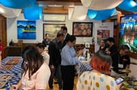 MEMBERS of the press and German-Philippine Chamber of Commerce and Industry Inc. (GPCCI) partake in German cuisine following the press event announcing the ‘Mabuhay Germany 2025: In High Spirits’ trade fair.