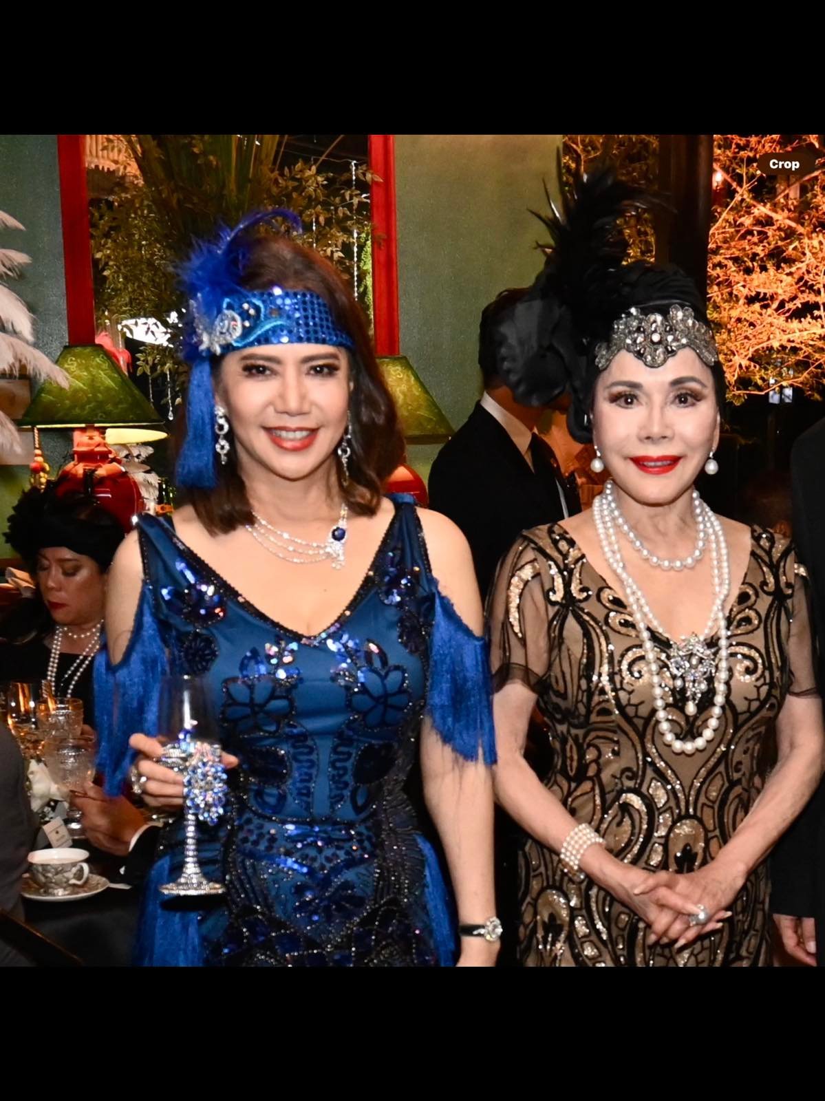 THE columnist and Lady Dewi Sukarno.