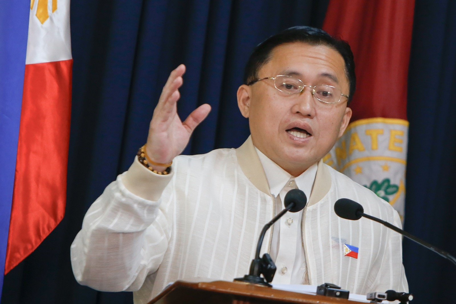 Bong Go denies links to CLTG, calls probe a ‘distraction’