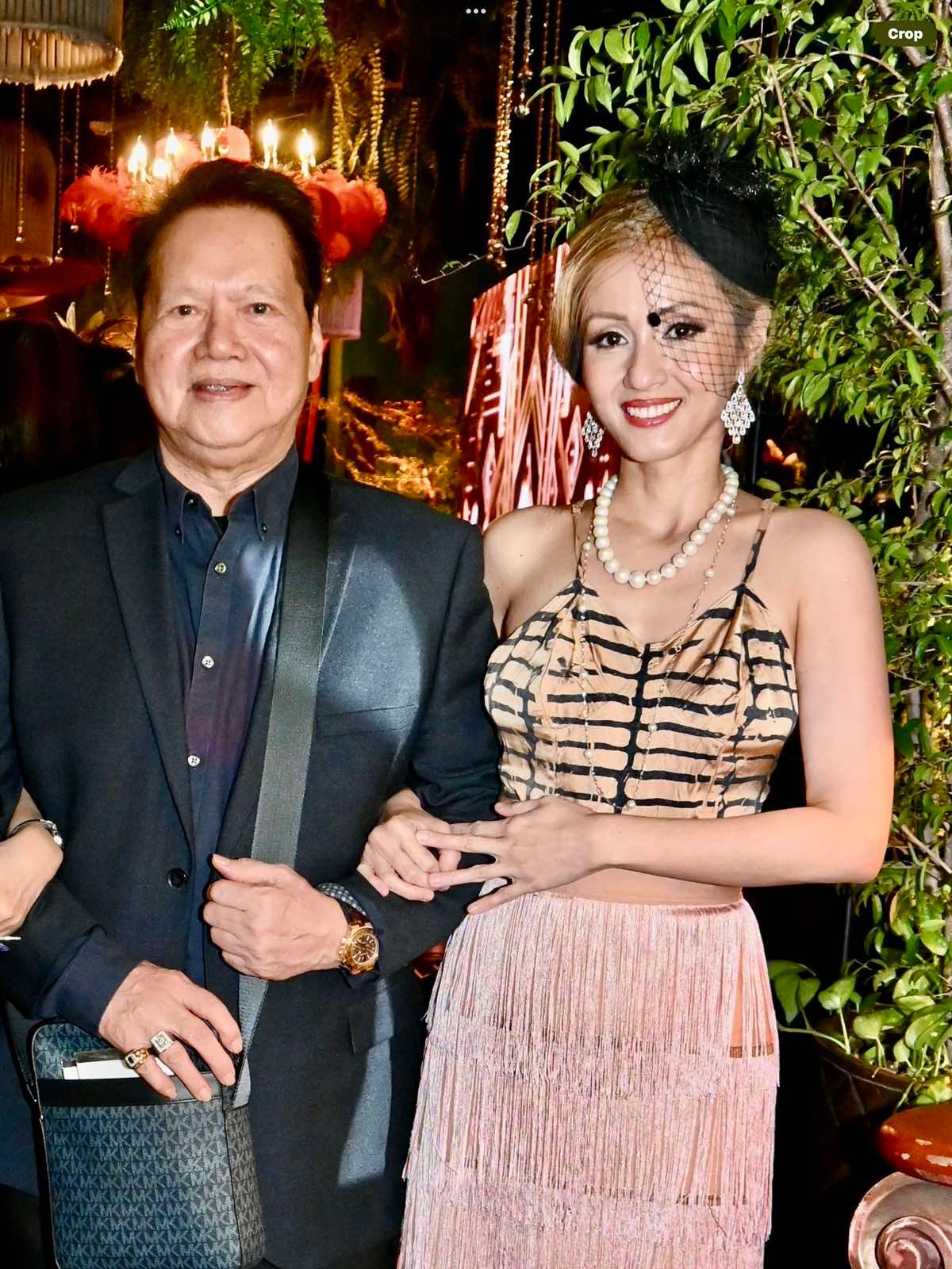 Rupert Jacinto and Happy Melendres.