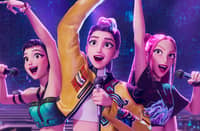 Zoey, Rumi and Mira of Huntr/x.