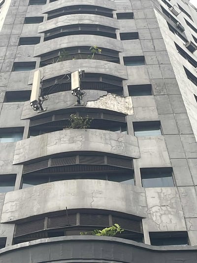 QCPD files charges over Tomas Morato falling debris incident
