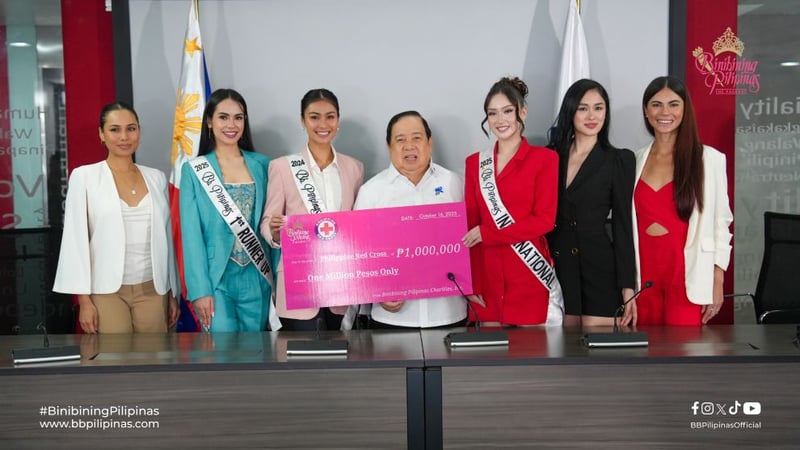 Binibining Pilipinas queens donate P1M to relief operations for earthquake victims