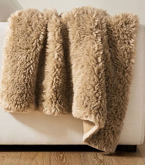 Dream Faux Fur Throw.