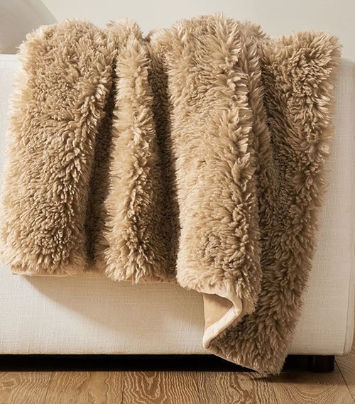 Dream Faux Fur Throw.