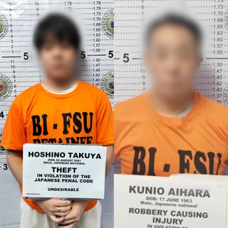 BI deports two Japanese fugitives for robbery, fraud