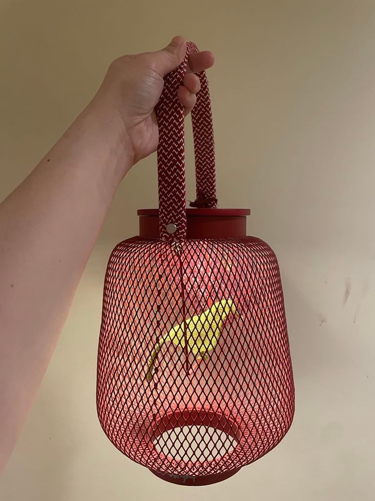 KCURATED by Kenneth Cobonpue rechargeable lamp.