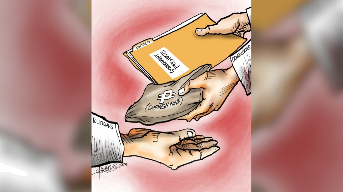 Corruption, neatly packaged and given, with impunity