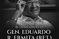 Retired Gen. Eduardo Ermita Dies at 90