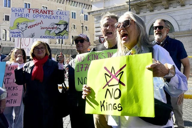 ‘No Kings’ rallies vent Trump outrage