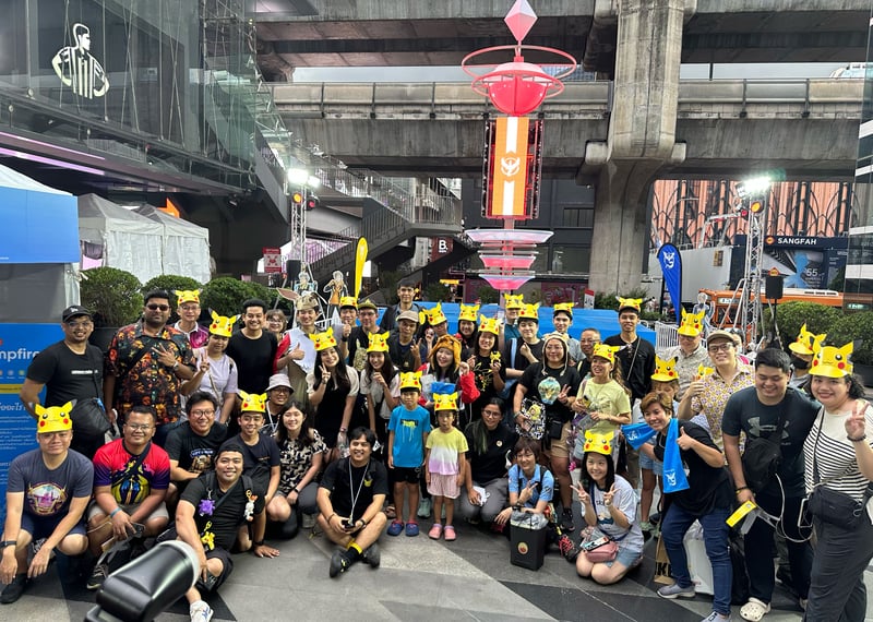 A Bangkok Pokémon safari