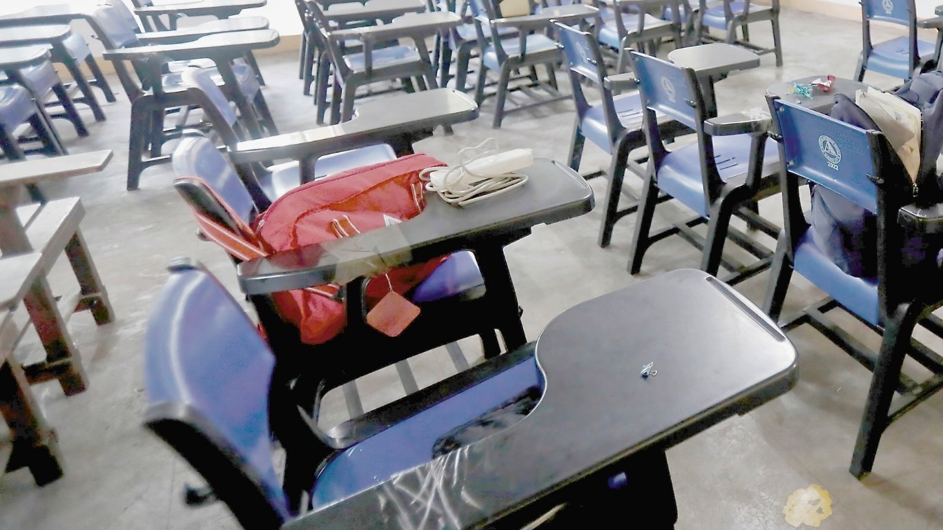 22 classrooms in 2025 — seriously?