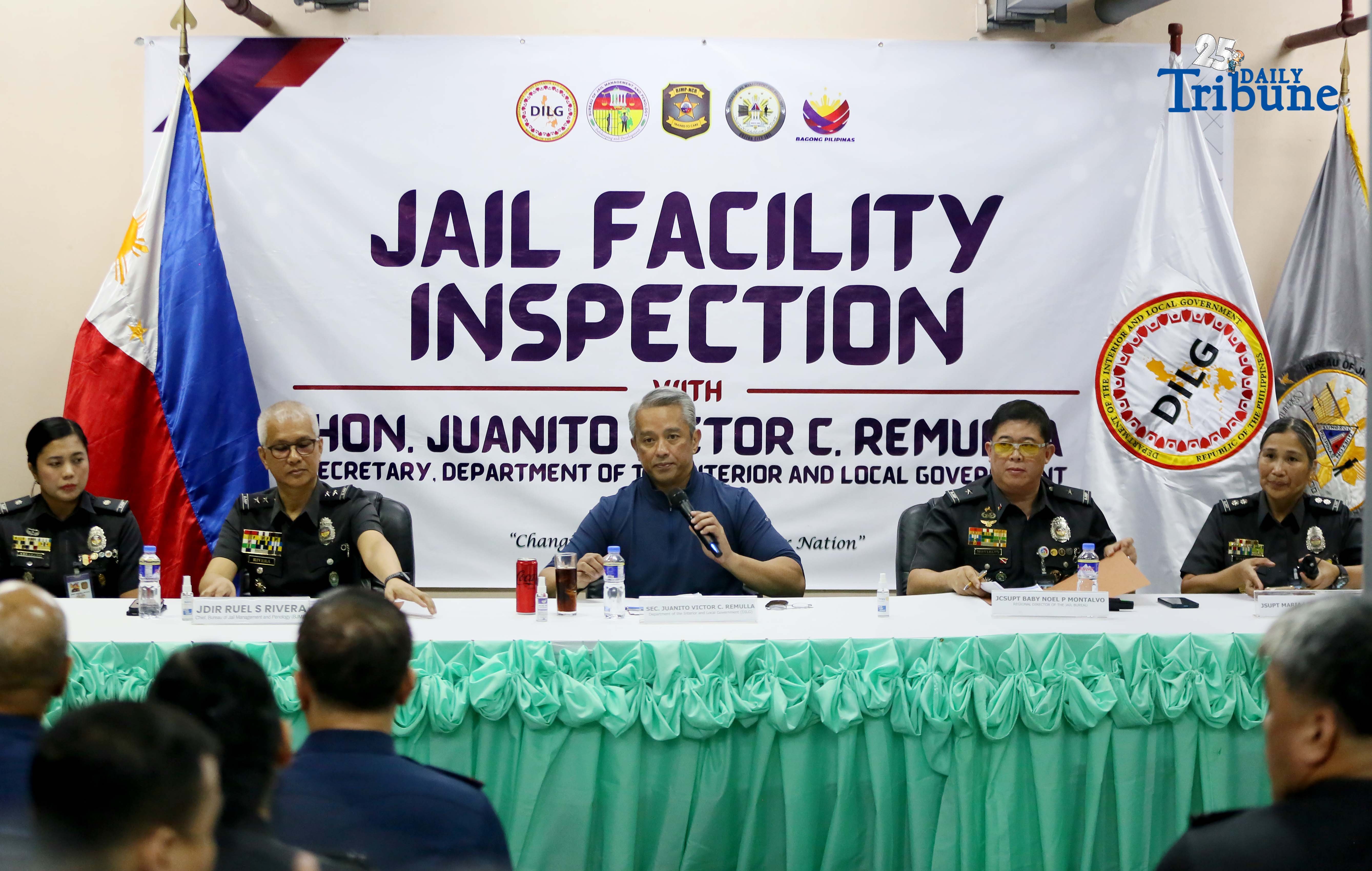 Press con QC Jail Facility 