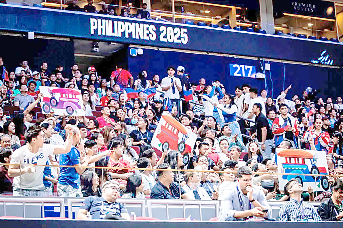WHETHER it’s volleyball, basketball or golf, Filipino fans are considered as the best in the world as shown in this photo taken during the country’s hosting of the FIVB Volleyball Men’s World Championship recently.
